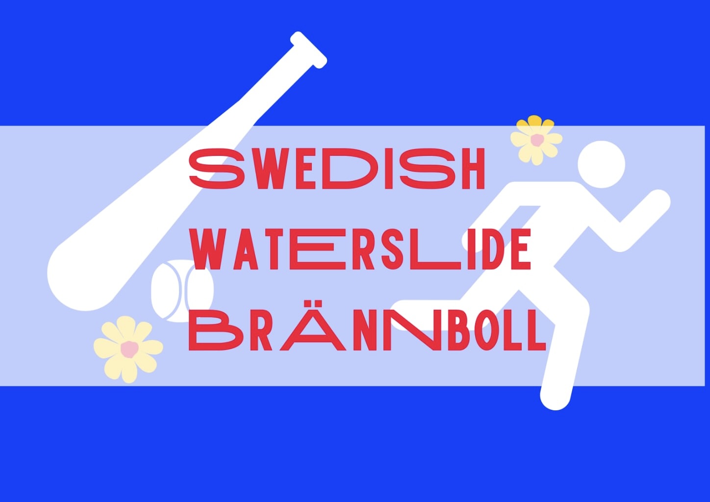Swedish Water Slide Baseball